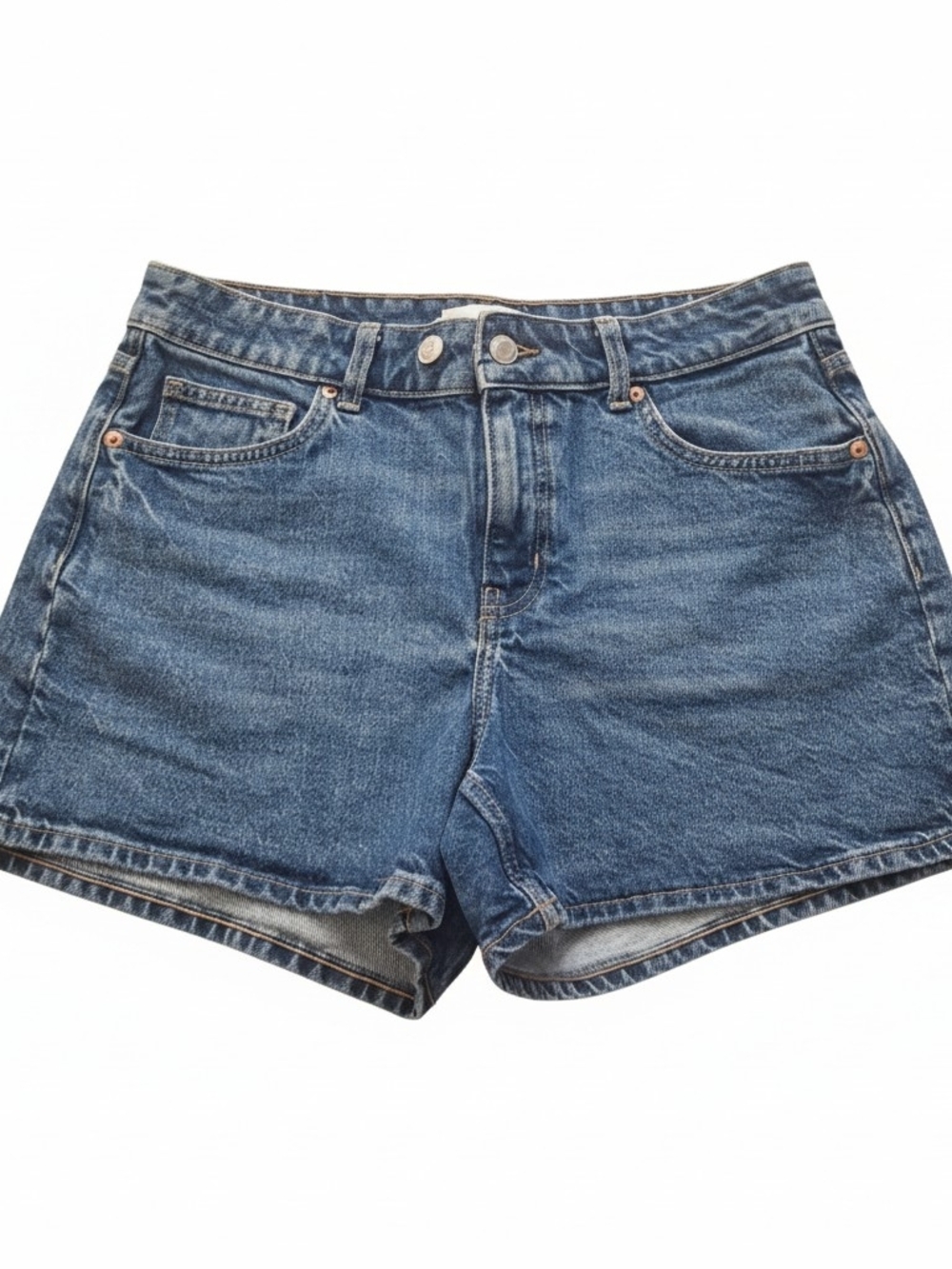 H&M Denim Jean Shorts in Medium Blue